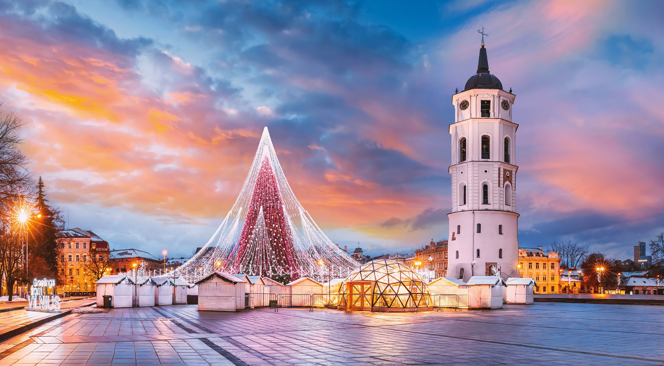 Vilnius karácsonyi varázsa városlátogatás – Litvánia – körutazás fejléckép