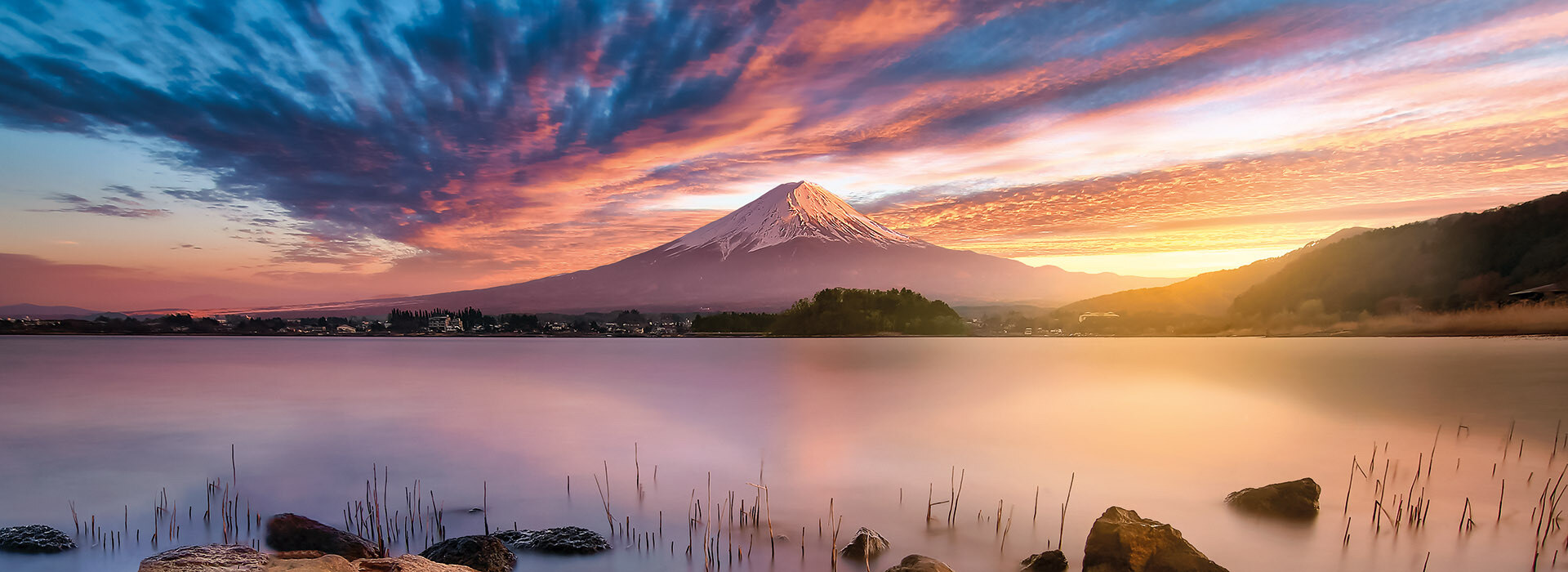 Japán – desztináció illusztráció