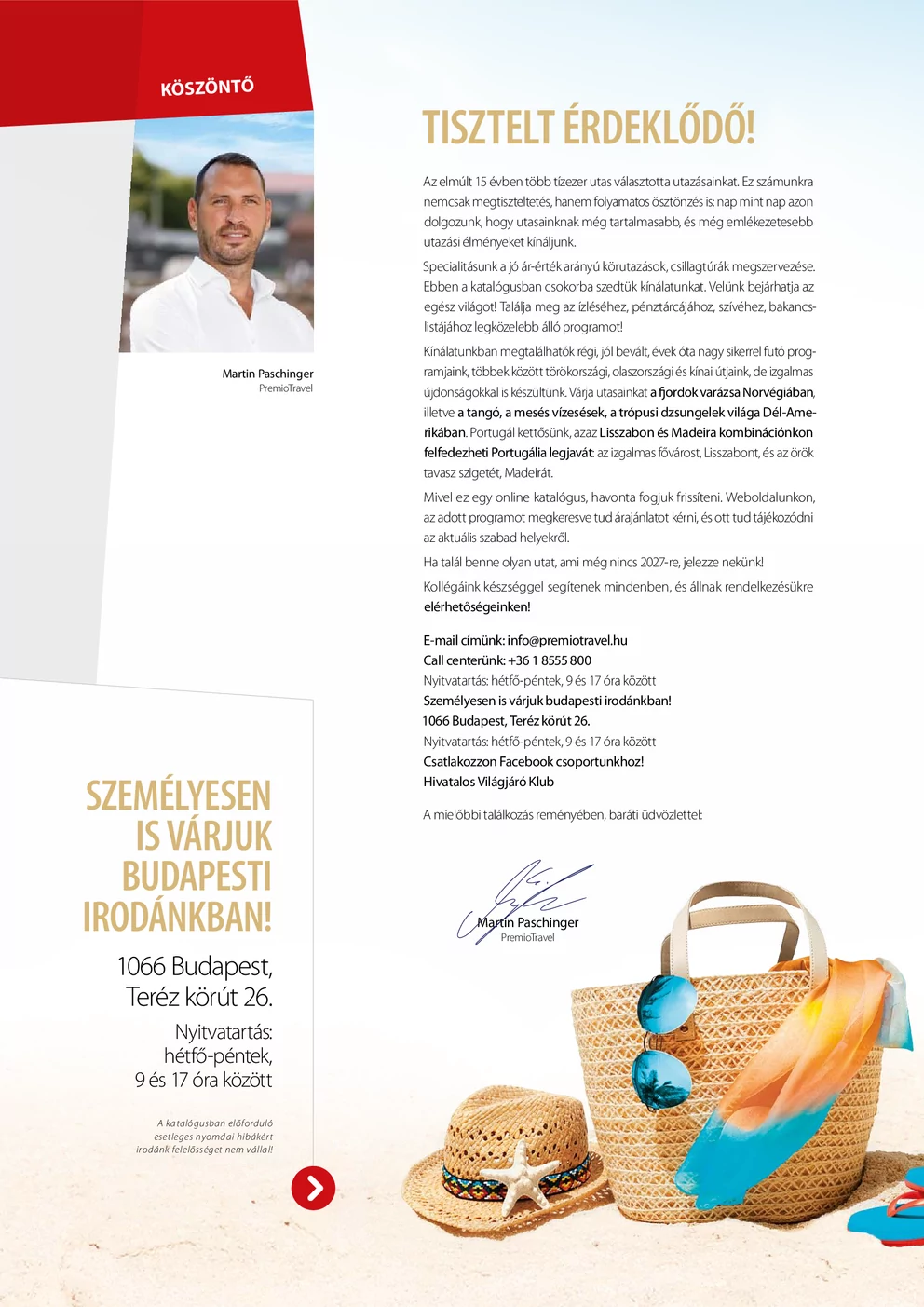 Utazási katalógus – 2. oldal / 58