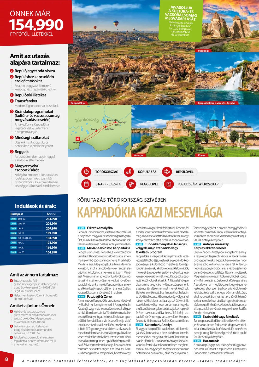 Utazási katalógus – 8. oldal / 58