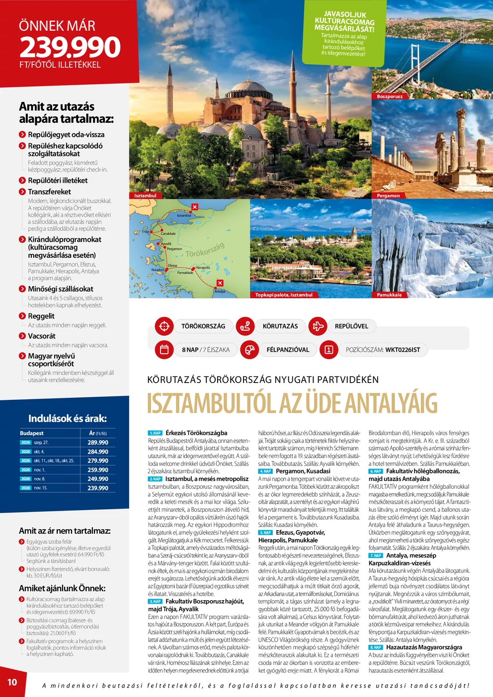 Utazási katalógus – 10. oldal / 58