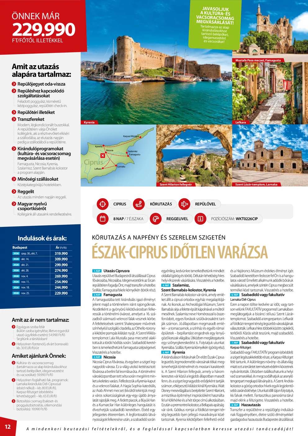 Utazási katalógus – 12. oldal / 58