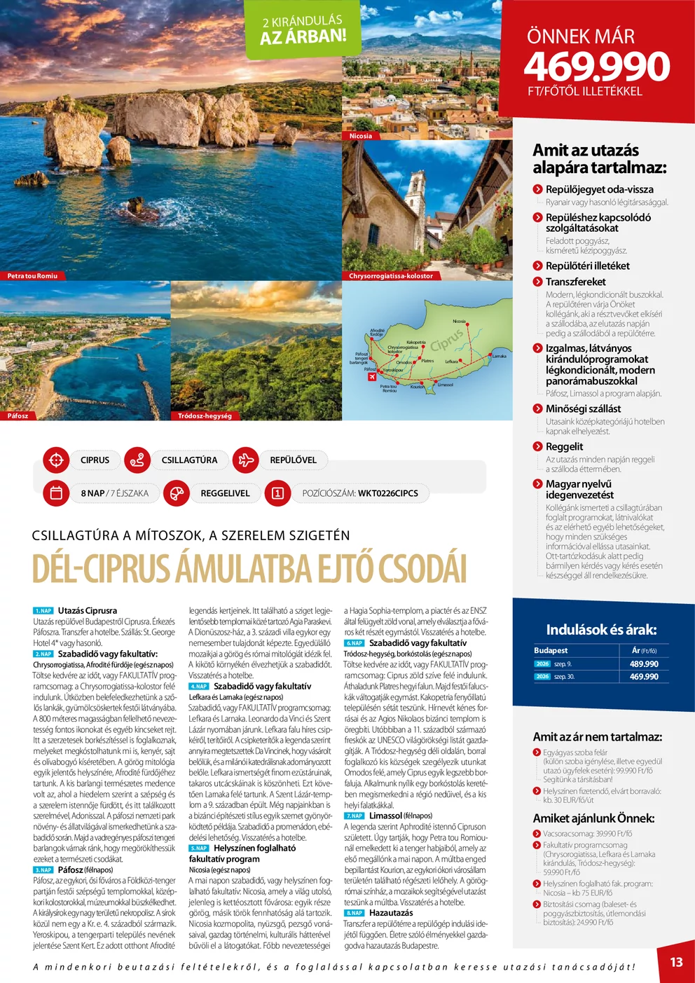 Utazási katalógus – 13. oldal / 58
