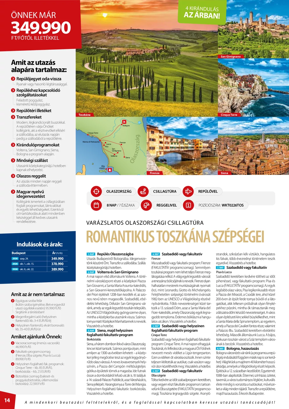 Utazási katalógus – 14. oldal / 58