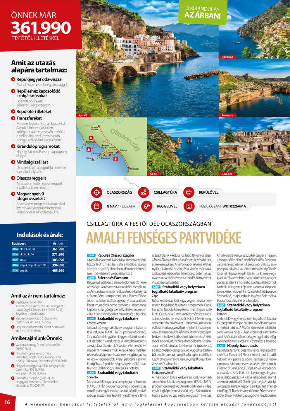 Utazási katalógus – 16. oldal / 58