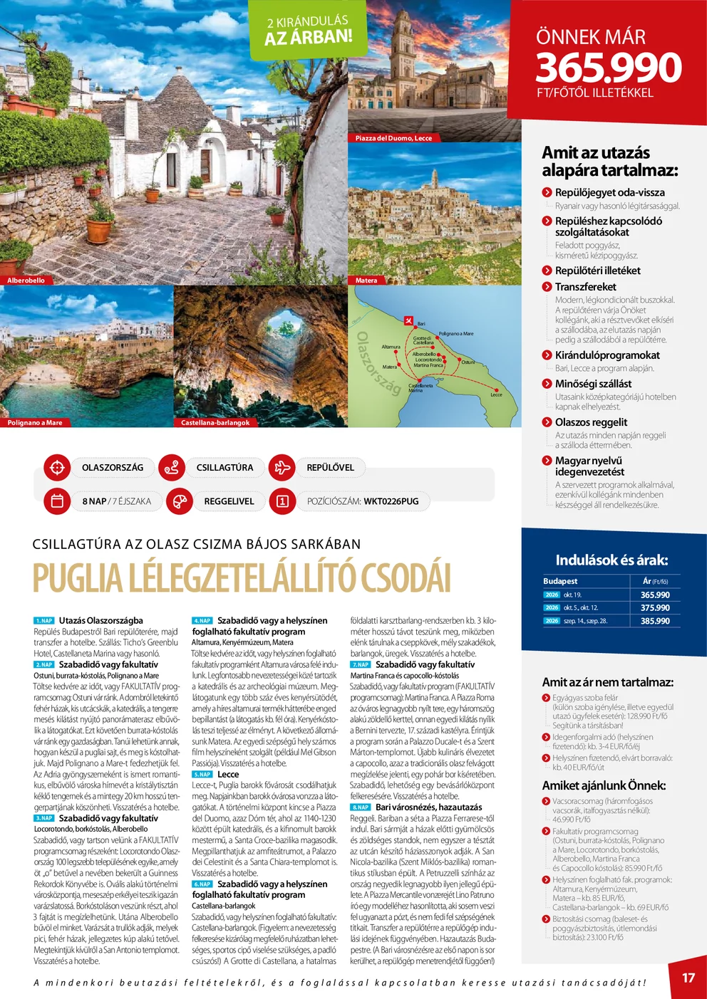 Utazási katalógus – 17. oldal / 58