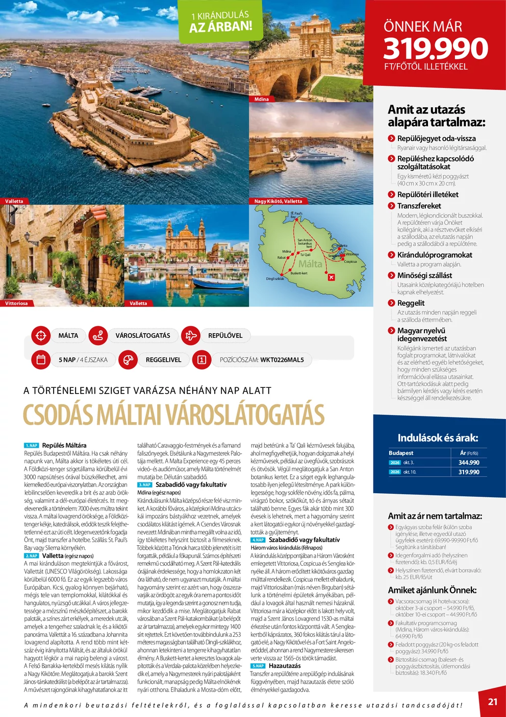 Utazási katalógus – 21. oldal / 58