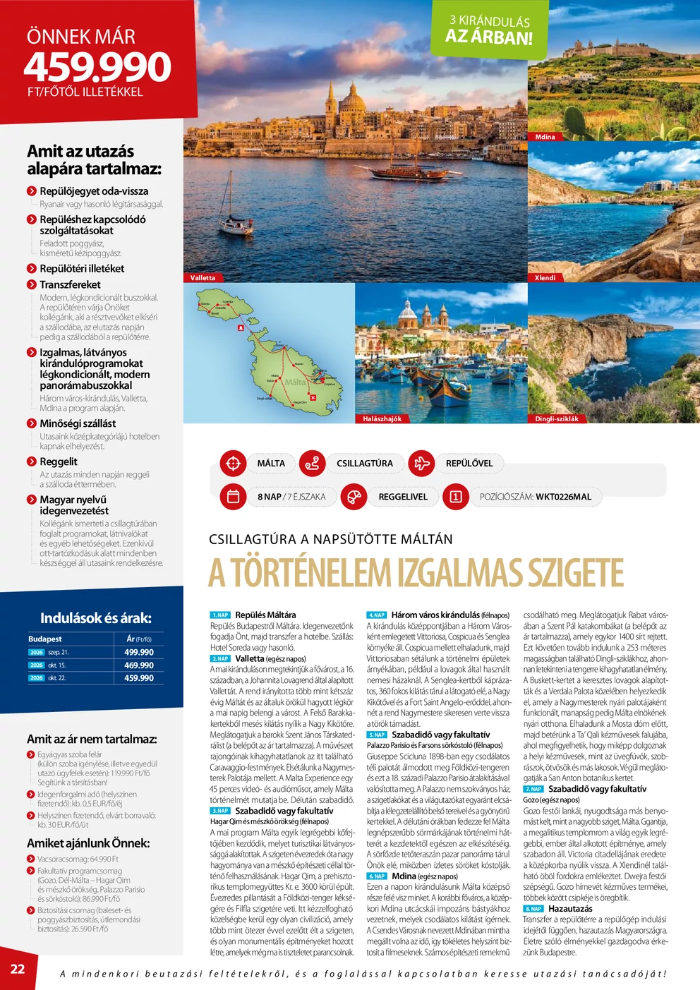 Utazási katalógus – 22. oldal / 58