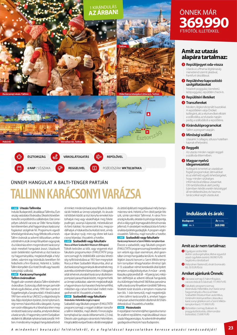 Utazási katalógus – 23. oldal / 58
