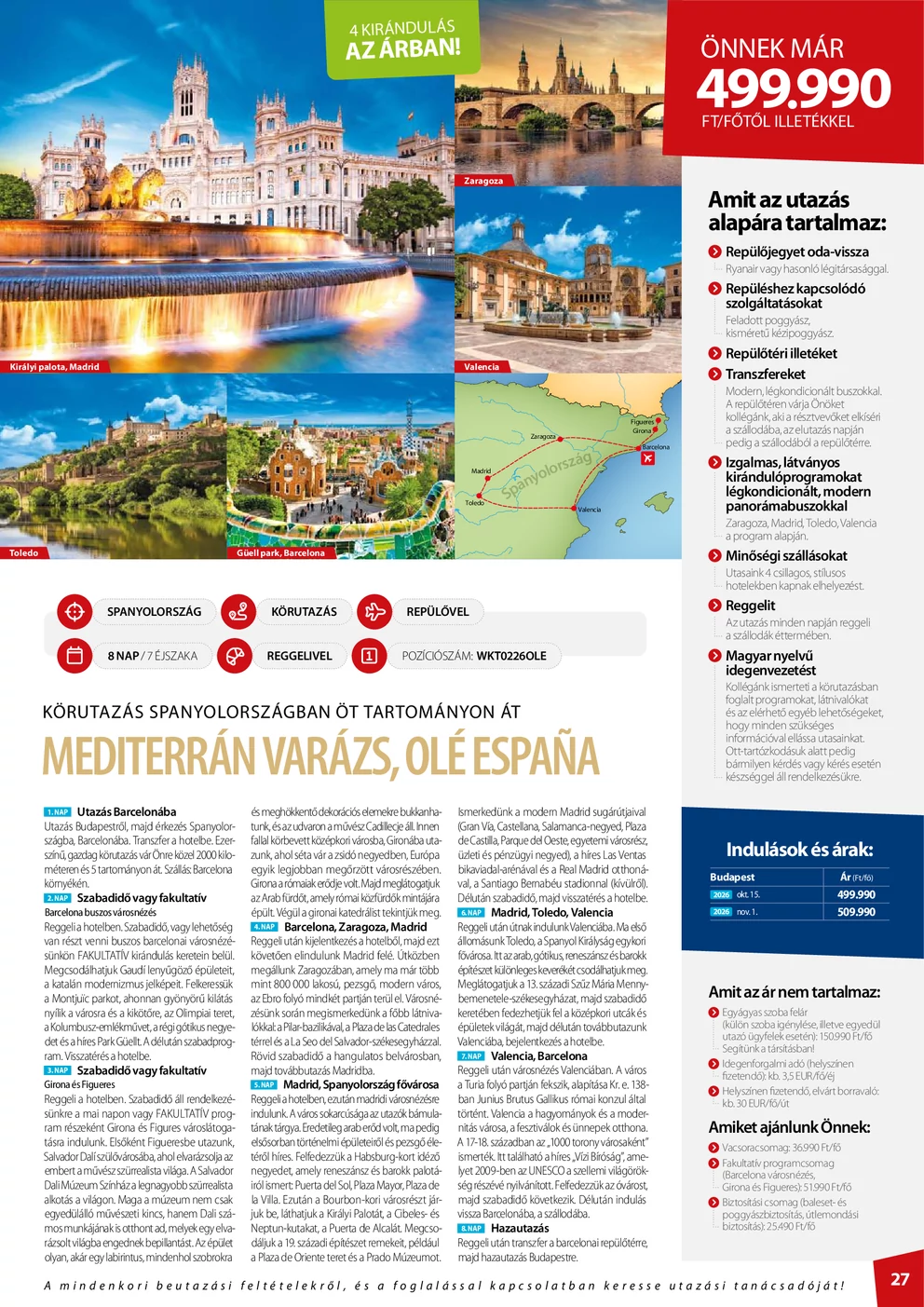 Utazási katalógus – 27. oldal / 58