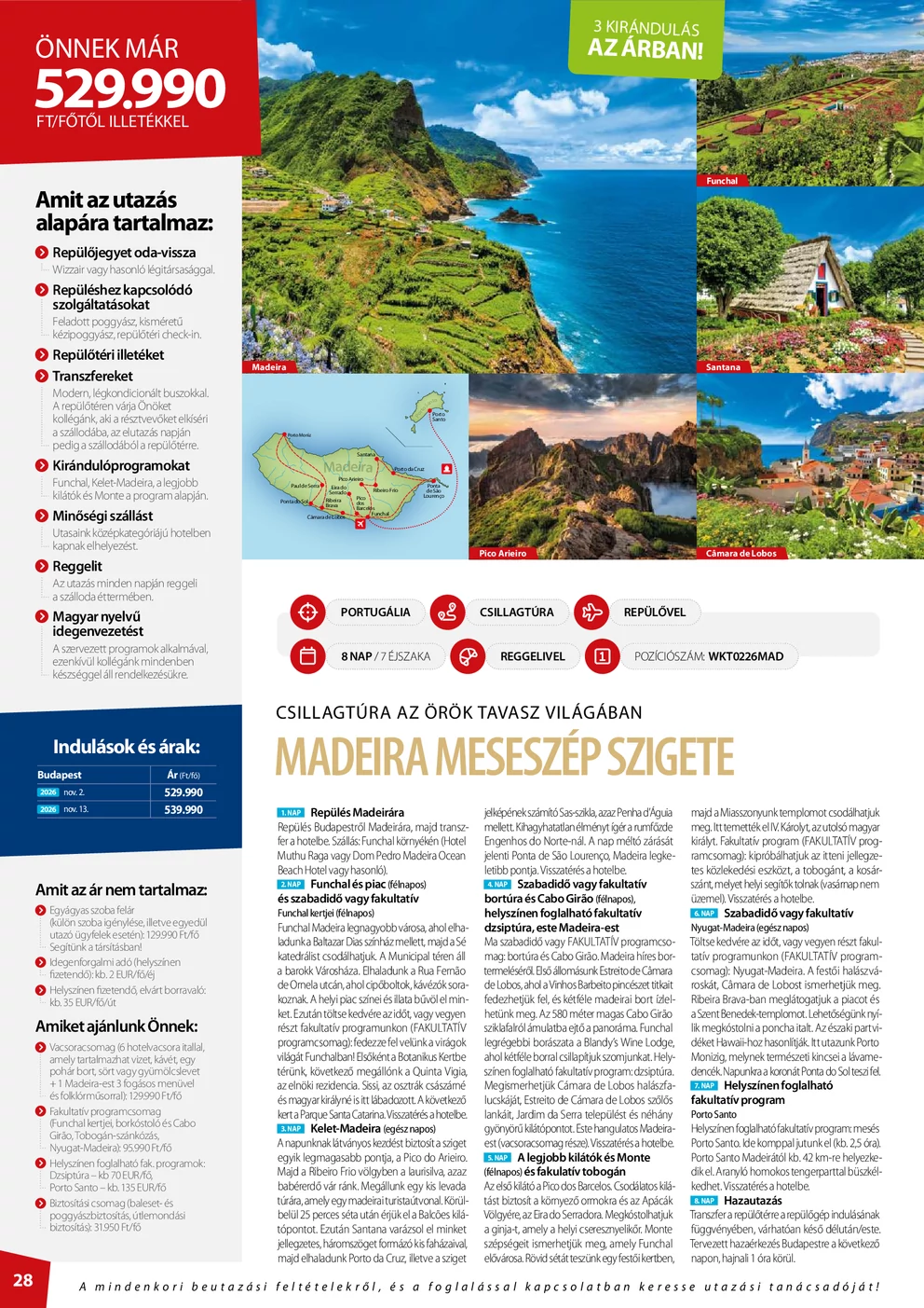 Utazási katalógus – 28. oldal / 58