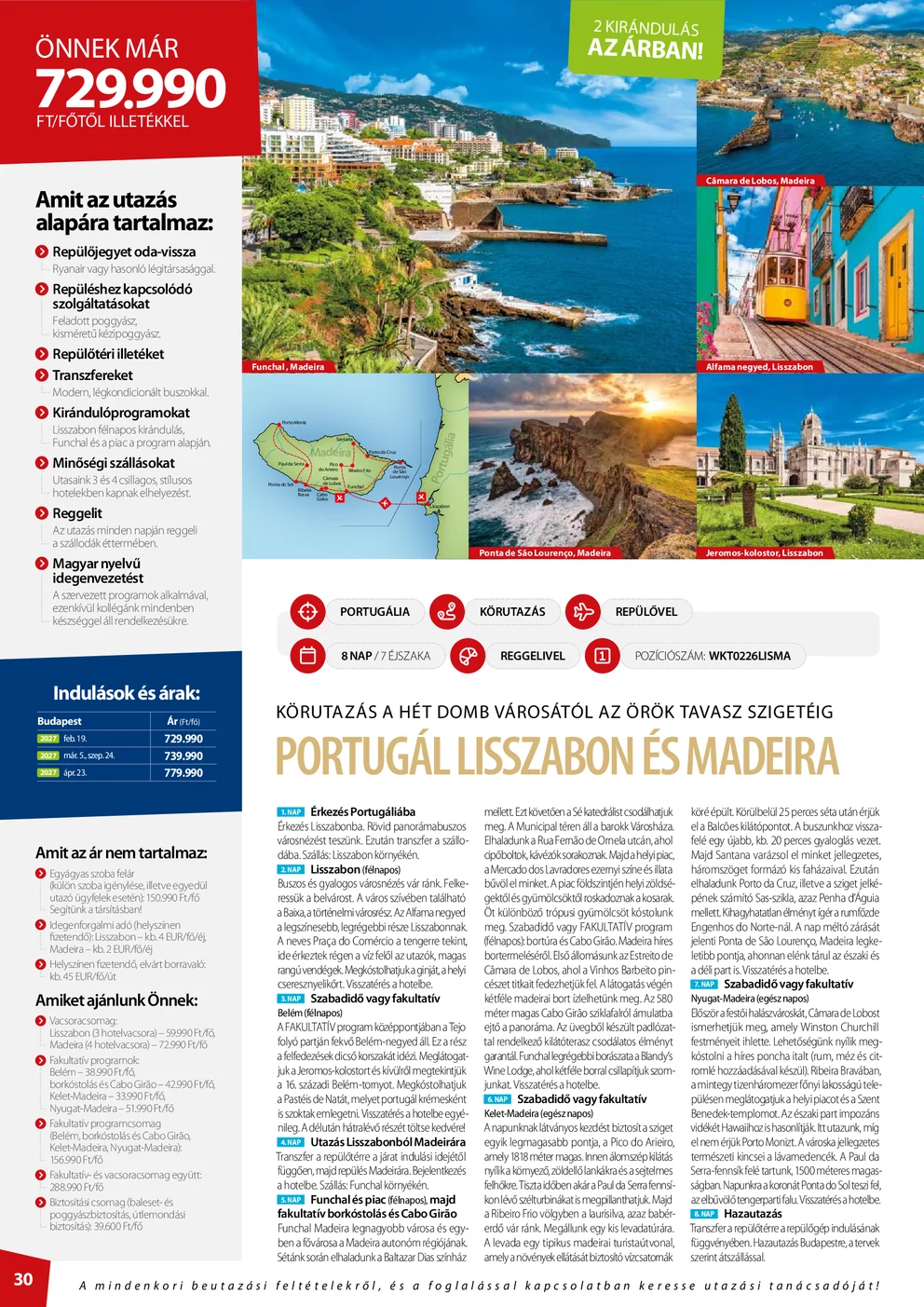 Utazási katalógus – 30. oldal / 58