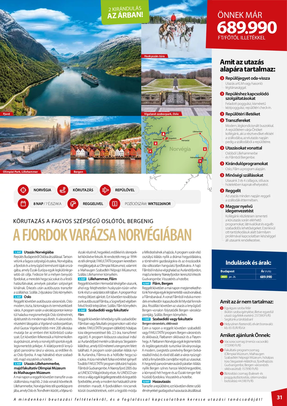 Utazási katalógus – 31. oldal / 58