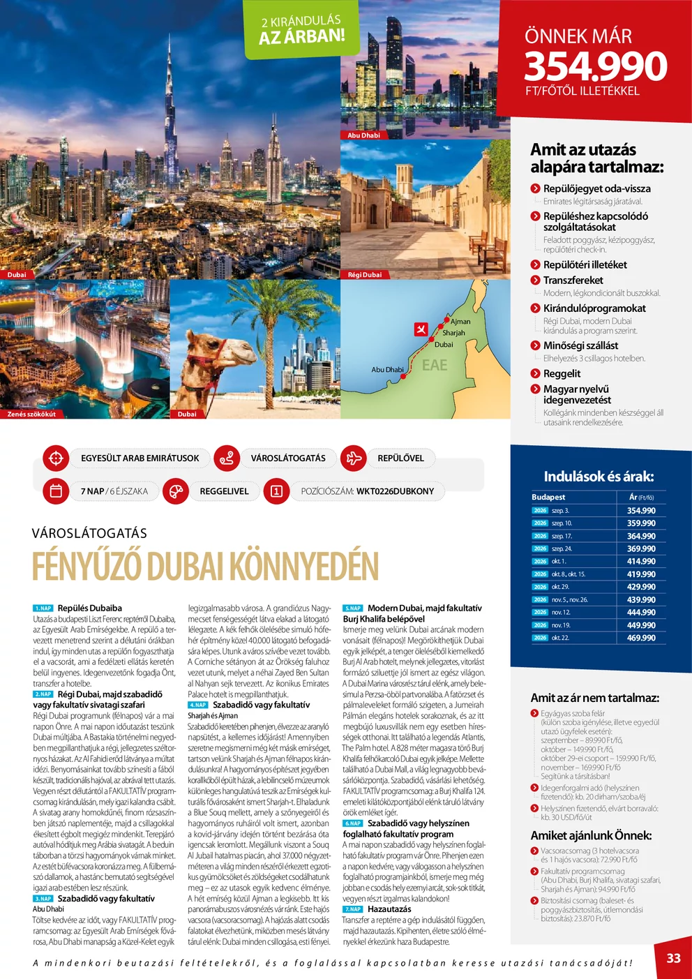 Utazási katalógus – 33. oldal / 58