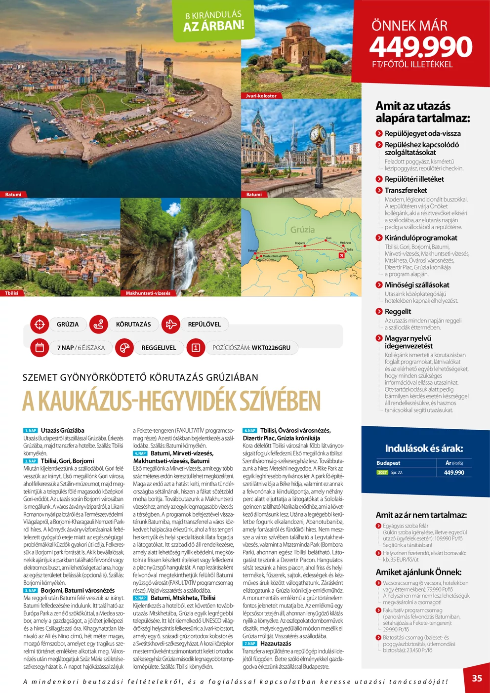 Utazási katalógus – 35. oldal / 58