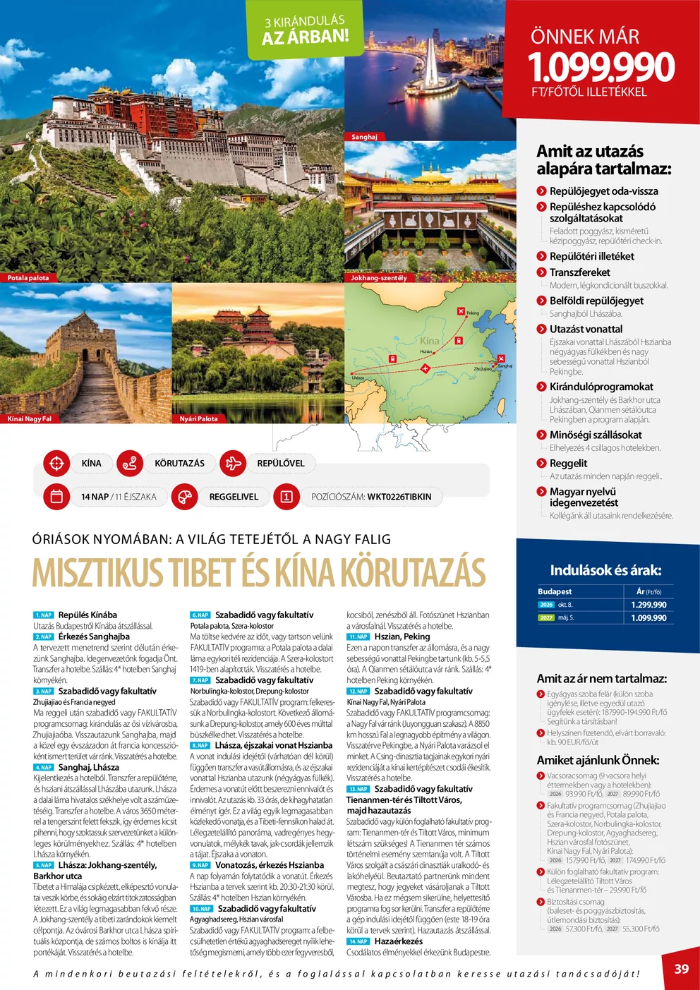 Utazási katalógus – 39. oldal / 58