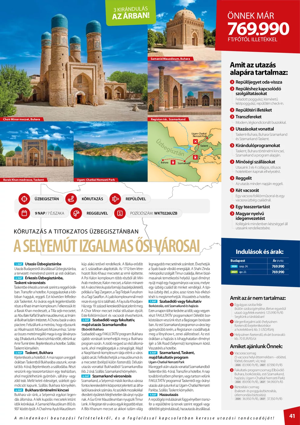Utazási katalógus – 41. oldal / 58