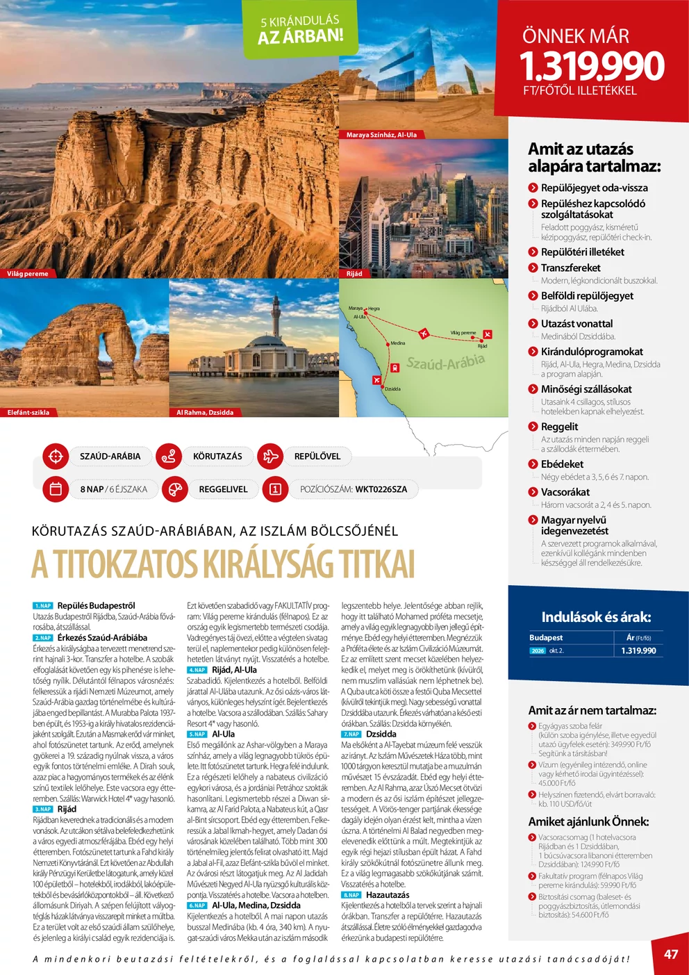 Utazási katalógus – 47. oldal / 58
