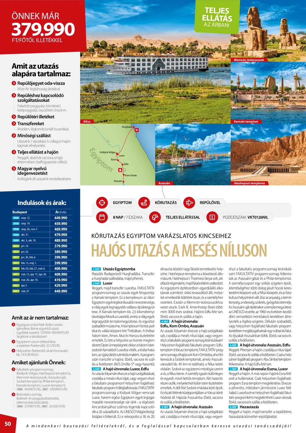 Utazási katalógus – 50. oldal / 58