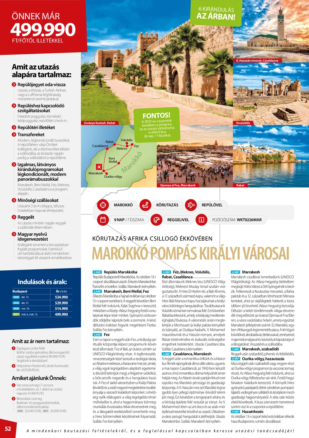 Utazási katalógus – 52. oldal / 58